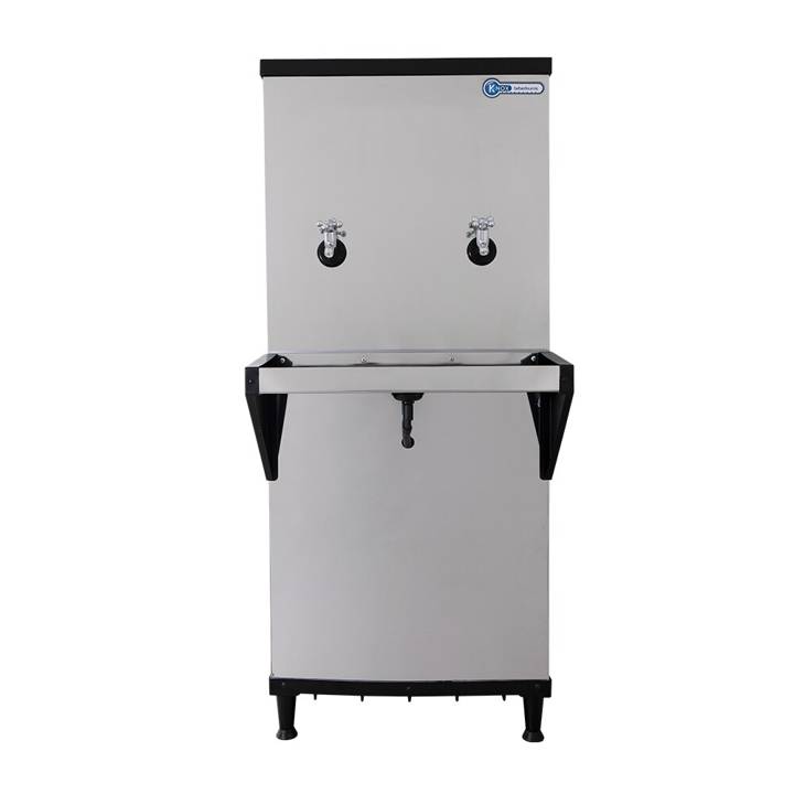 Bebedouro Industrial de Coluna Knox 50 Litros com Boia e Filtro 2 Torneiras Inox KX05C 110V