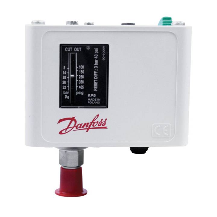 Pressostato Alta KP5 8 á 32 Bar 060-117366 Danfoss