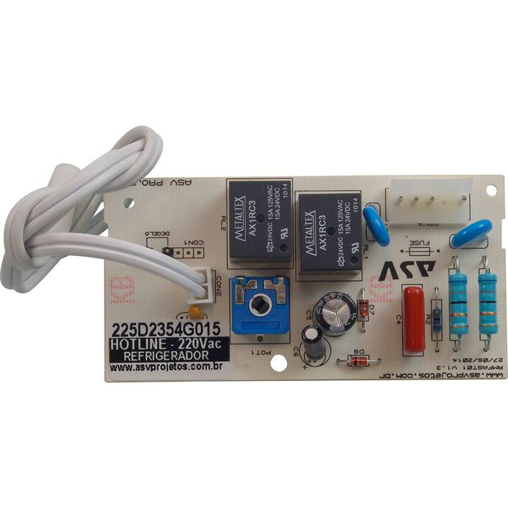 Placa Eletrônica de Refrigeração ASV Compatível com GE/Continental Hotline PER0715 220V