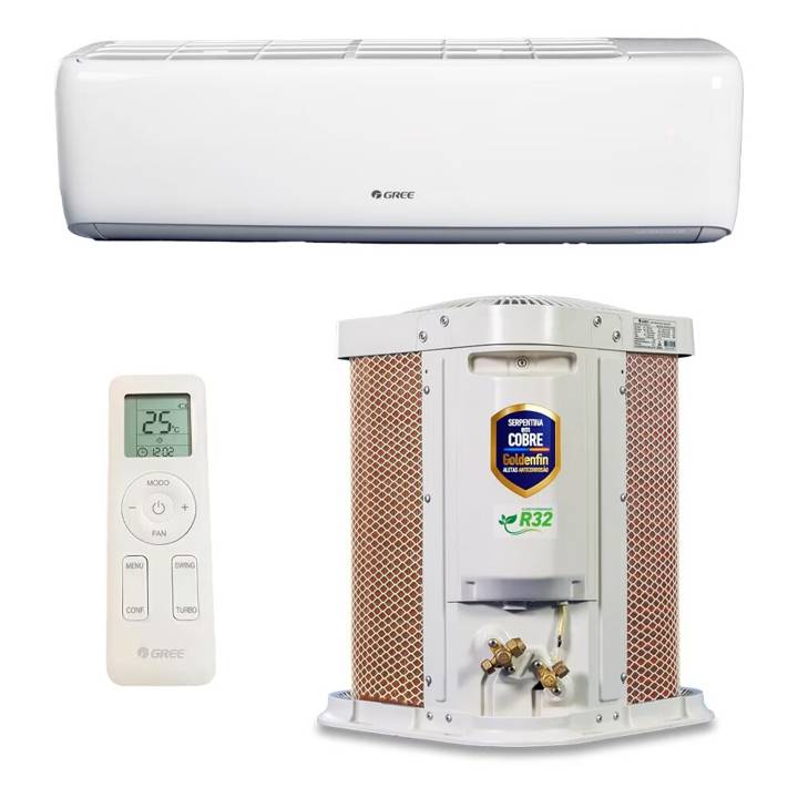 Ar-Condicionado Split Inverter 12000 BTUs Gree Classic Connection High Wall Quente e Frio CB585N05500/CB585W05500 220V