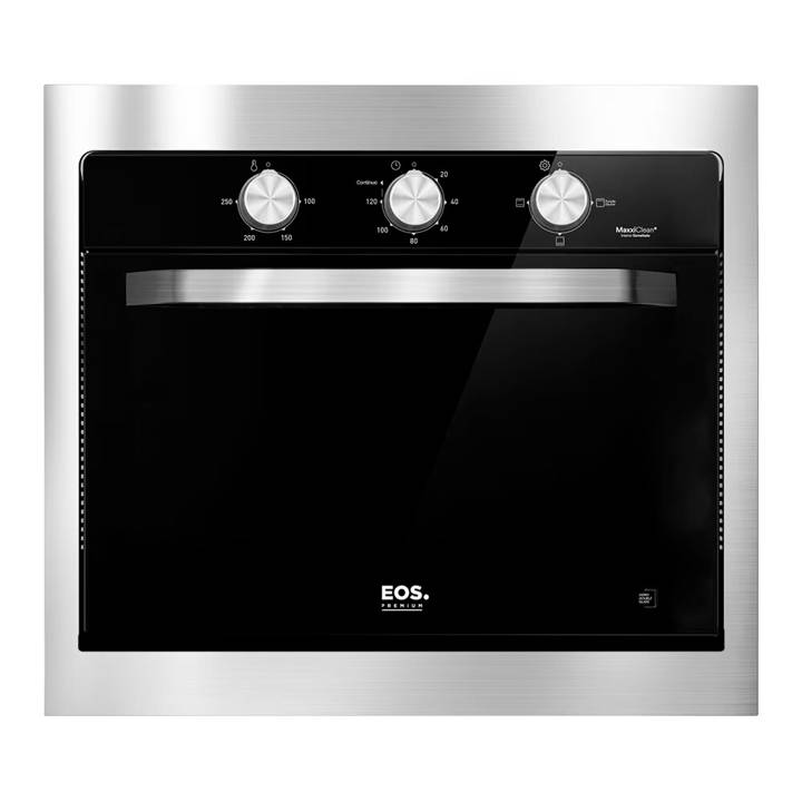 Forno Elétrico de Embutir EOS 47 Litros Porta de Vidro e Inox EFE47EI 110V