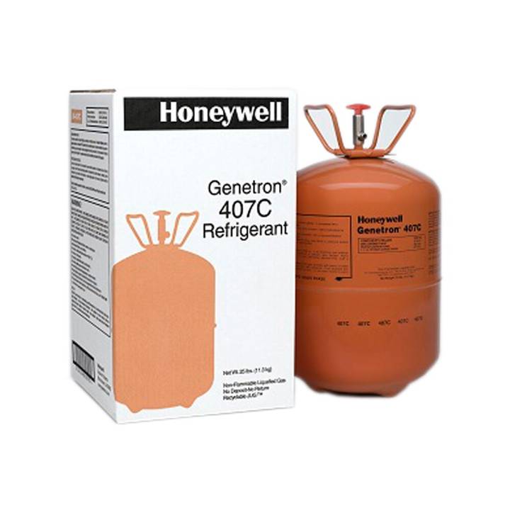 Gás Refrigerante R407C Honeywell Genetron Cilindro De 11,3Kg