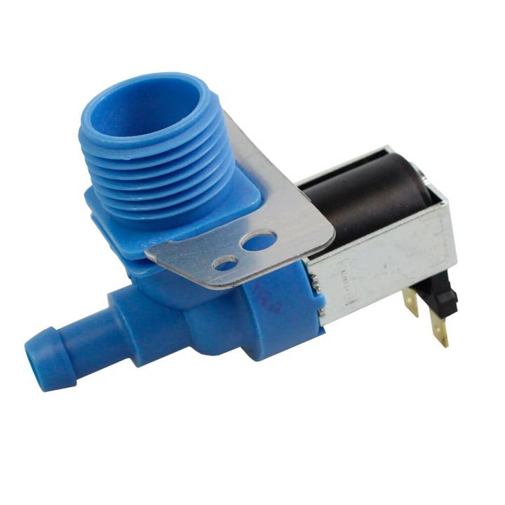 Válvula Água com Suporte Rosca Grossa Compatível Lavadora Brastemp 97610210060 220V Emicol