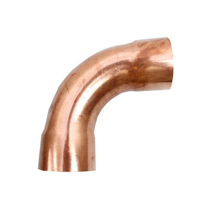 Curva 90° Forming Tubing Conexão Cobre 1/4 Parede 0.48mm