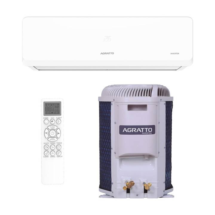 Ar-Condicionado Split Inverter 18000 BTUS Agratto Fit Top Só Frio FICST18F-02I 220V