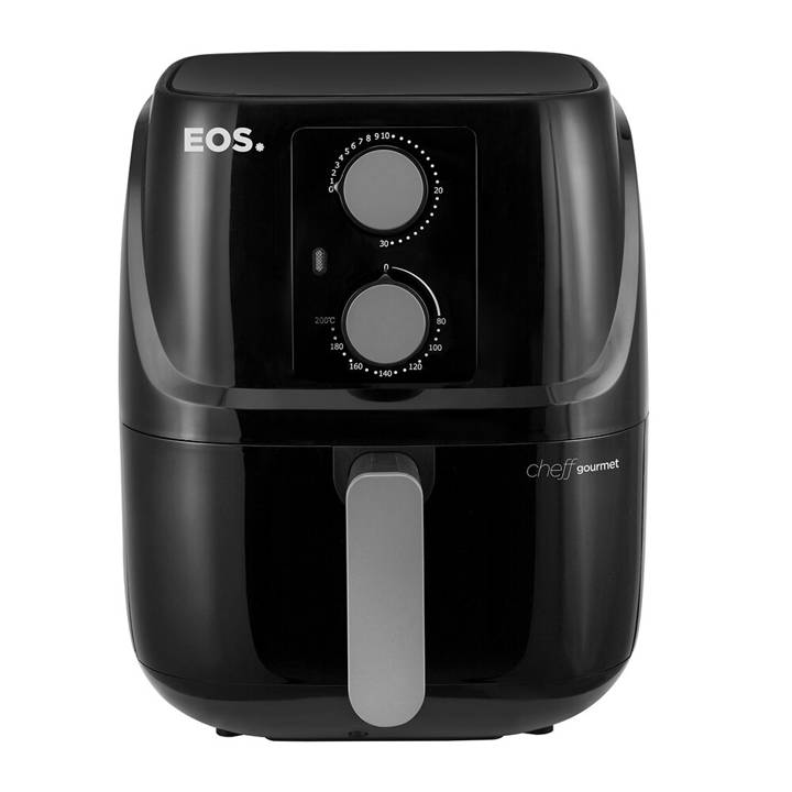 Fritadeira Sem Óleo Air Fryer EOS 3 Litros Chef Gourmet Preto EAF30 220V