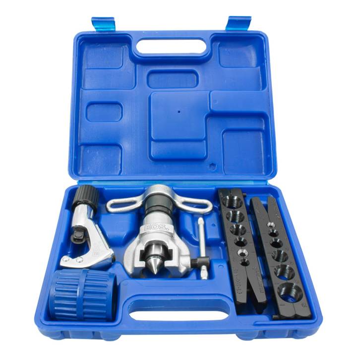 Kit Flangeador Excêntrico EOS com Catraca, Cortador e Escariador 1/4 a 3/4 EOS-N806AM-L