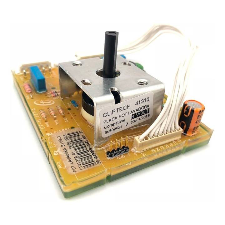 Placa de Potência para Lavadora Electrolux LTE12 ClipTech Bivolt