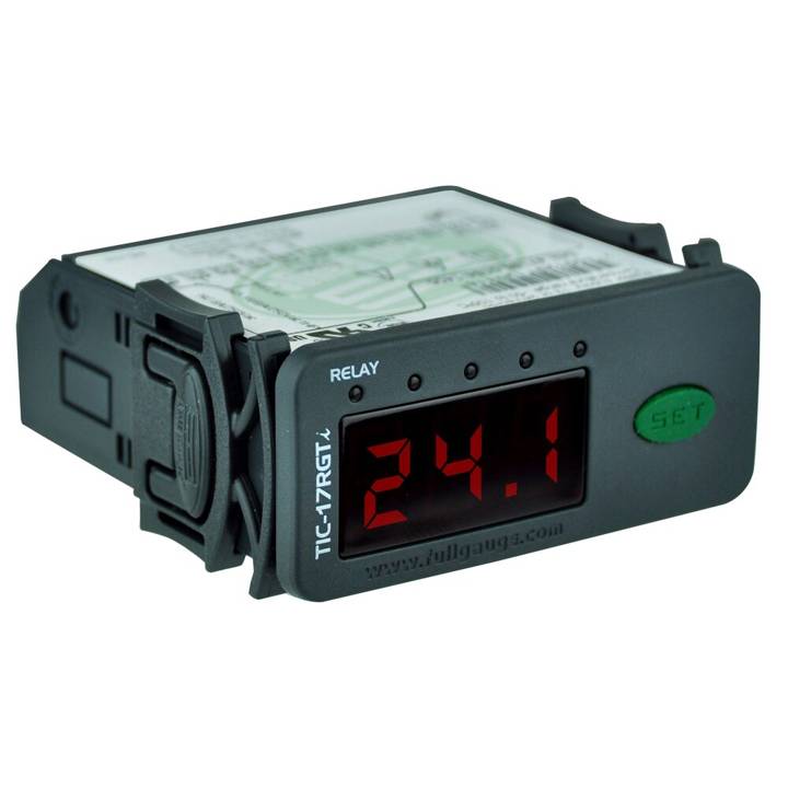 Controlador Full Gauge TIC17RGTIL Temperatura 12/24V Com Sensor Sem Sitrad