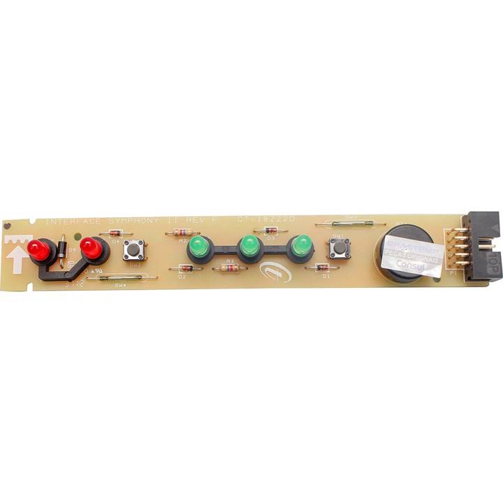 Placa Interface para Geladeira Brastemp BRE43/BRG43/44/BRK42/BRM38/37/39/43/44/BRN43/KRM43/BRV44