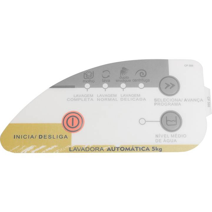 Painel Decorativo Compatível Lavadora Consul CWC22A CP0566 CP Placas