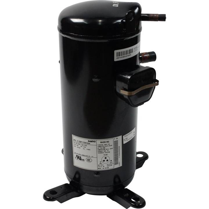 Compressor Panasonic Scroll Ar Condicionado 60000 Btus 5.0 Hp R410A Trifásico 208/230V 5TR 60Hz CSBP170H36A
