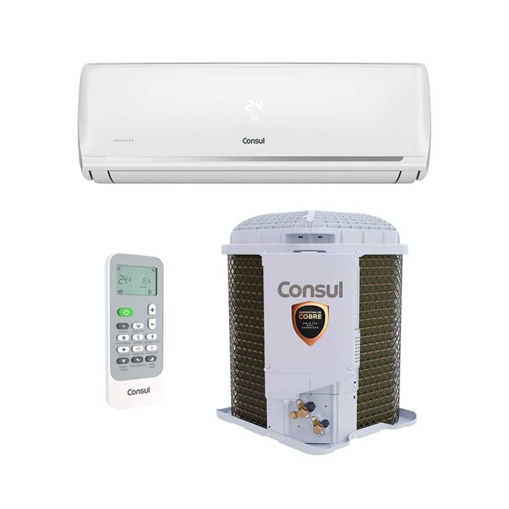 Ar-Condicionado Split Dual Inverter 12000 BTUs Consul Só Frio CBK12EBBNA 220V
