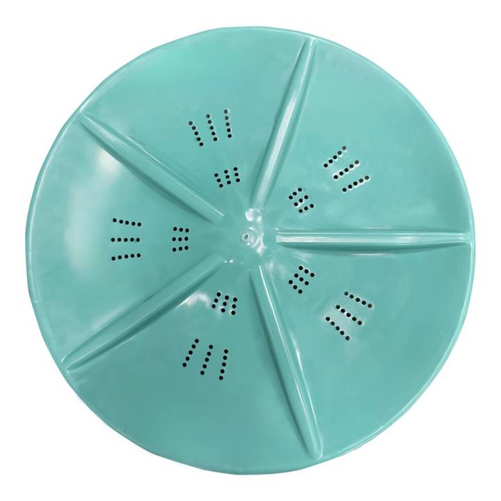 Agitador Ar Leste para Lavadora Compatível Suggar Lavamax/Lavamatic 10/12kg Verde com Polia AGTPTTVV