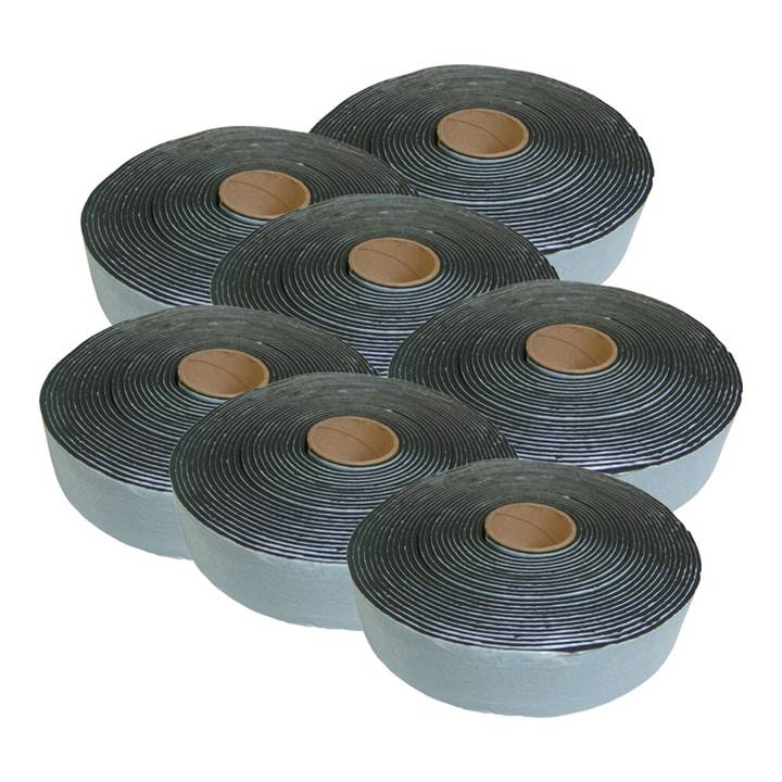 Fita Isolação Frimann 45mm x 3mm Rolo 10 Metros - Kit Com 7 Rolos