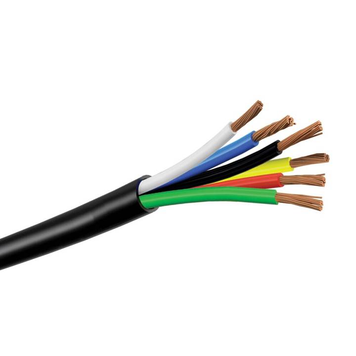 Cabo Flexível PP 6 Vias Bitola 1.5MM Ibérica (Rolo 25M) 5C26029