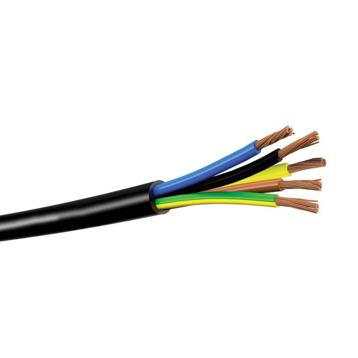 Cabo Flexível PP 5 Vias Bitola 1.5MM Ibérica (Rolo 25M) 5C26025
