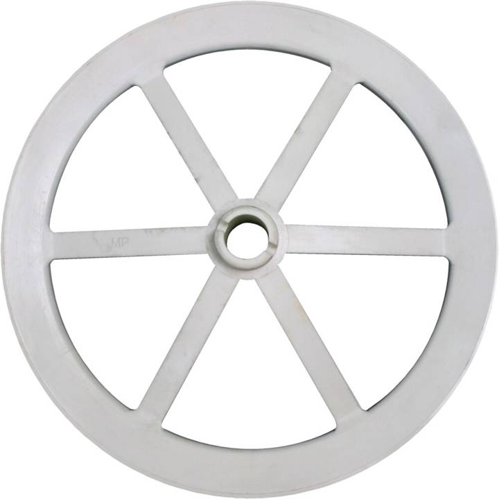 Polia de Nylon Centermaq Grande Antiga para Lavadora Compatível Mueller Pioneira (Vai no Cubo Eixo) Ref. 500010016