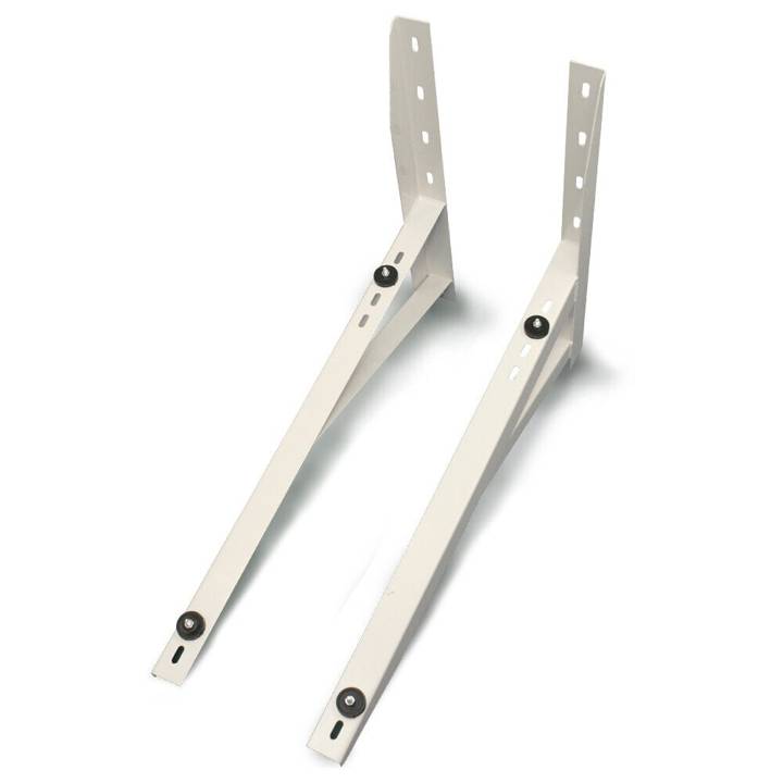 Suporte para Condensadora EOS até 135kg/Par 800mm Perfil L Pintura Eletrostática com Mão Francesa 800PLR