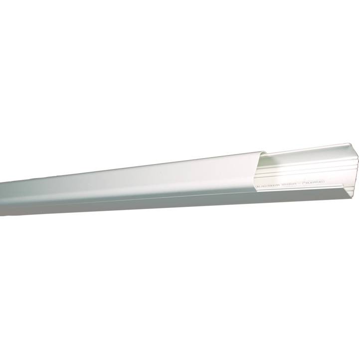 Canaleta para Ar-Condicionado Split Perfil Perfiltec Branco 2M 6,5 x 5,5cm